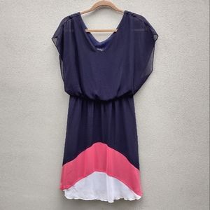 Ladies Enfocus Studio Sleeveless Black Flowing Dress High Elastic Waist Size 8